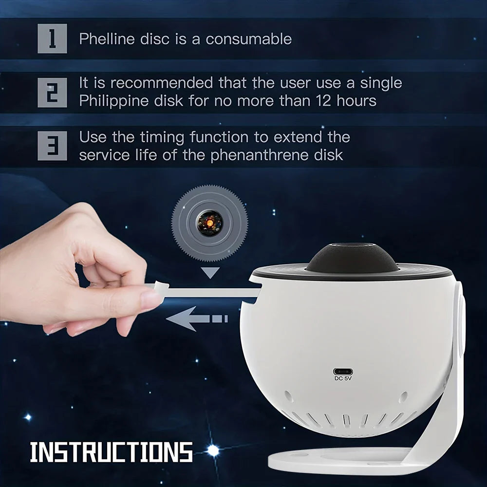 Galaxy Dream Star Projector
