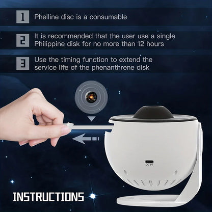Galaxy Dream Star Projector