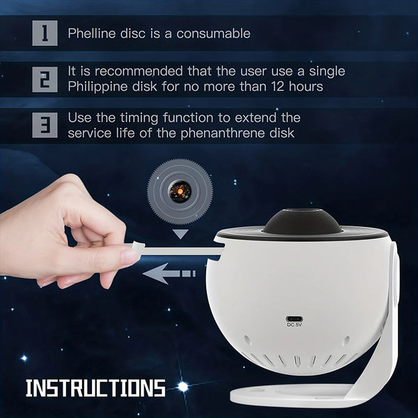 Galaxy Dream Star Projector