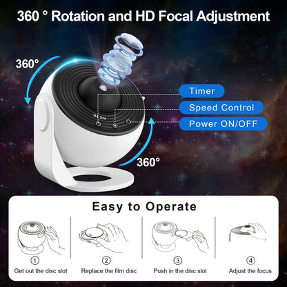 Galaxy Dream Star Projector