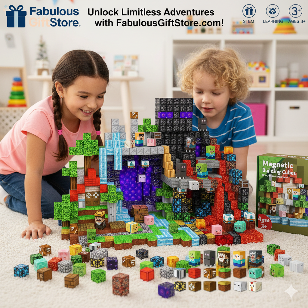 Magnetic Building Blocks Adventure