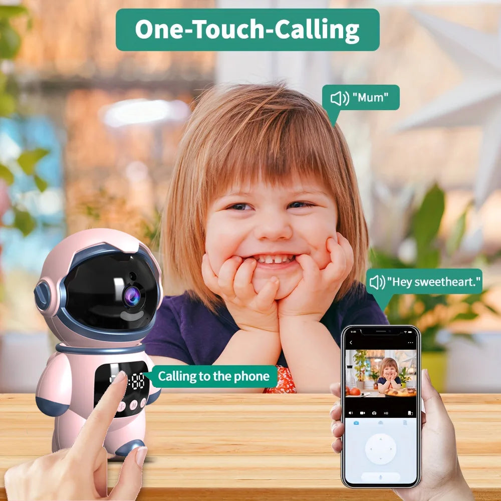 Smart Astronaut Baby Monitor