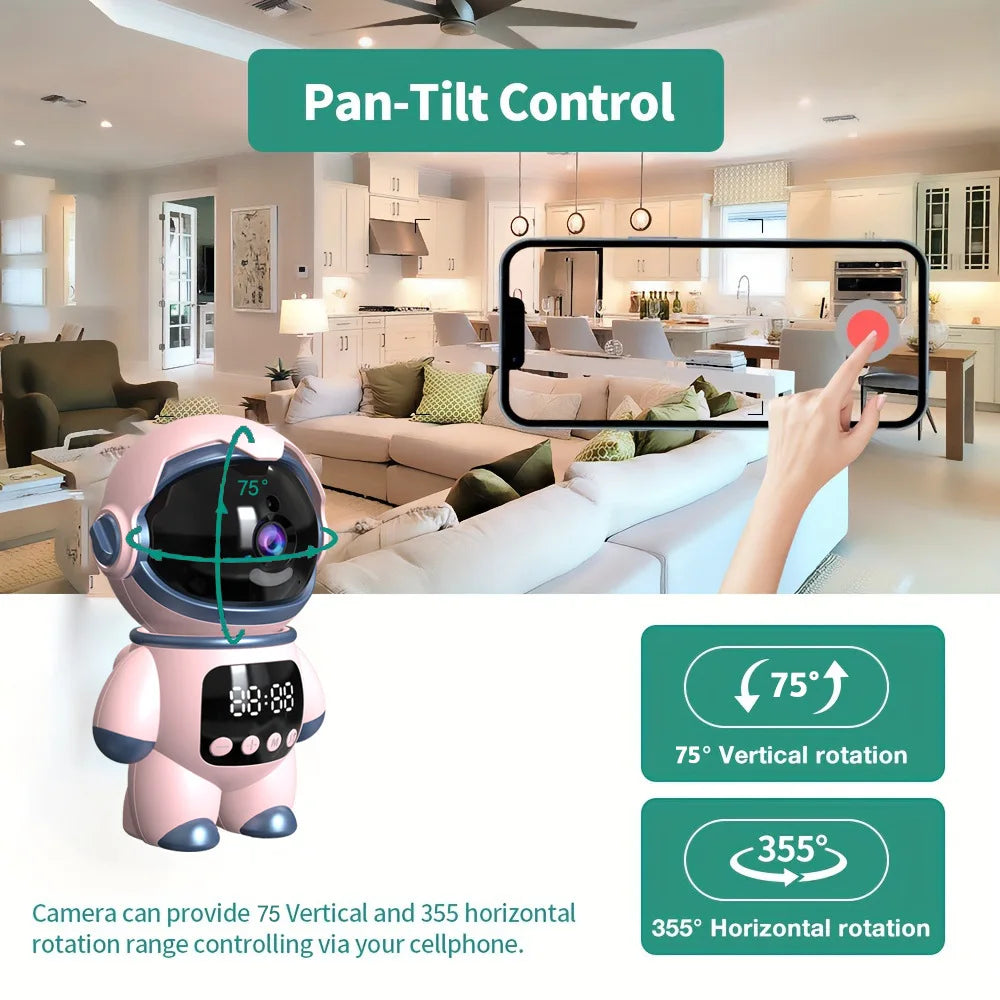 Smart Astronaut Baby Monitor