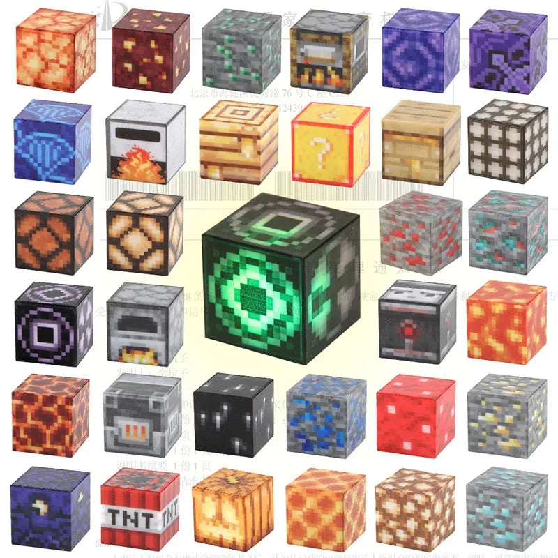 Magnetic Light-Up Cubes - perfect addition to any Adventure Set