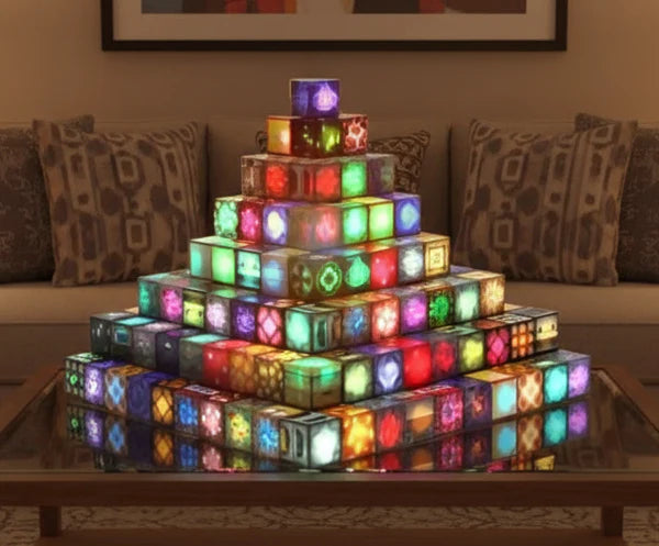 Magnetic Light-Up Cubes - perfect addition to any Adventure Set