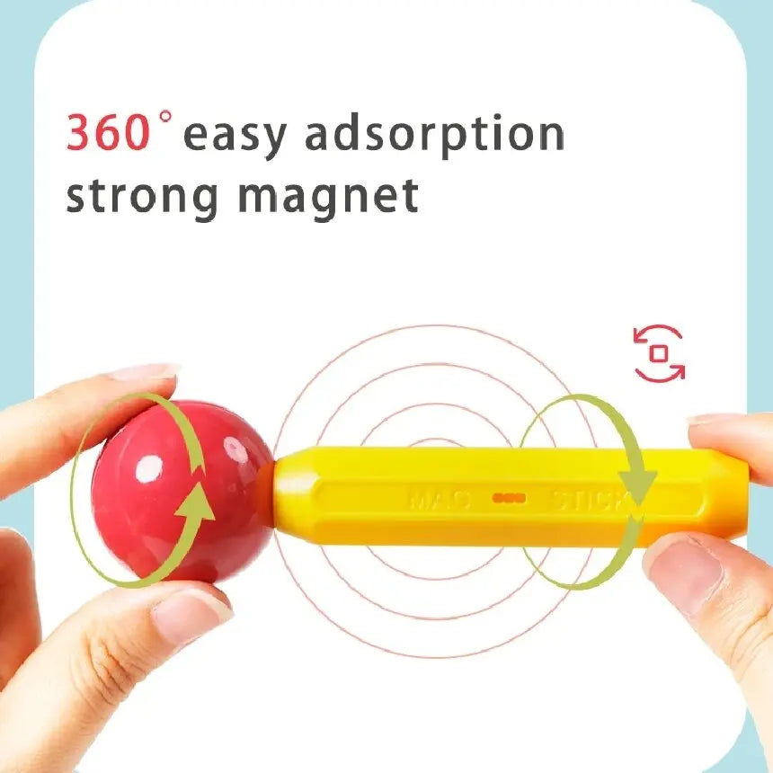 3D Magblock Stick and Ball Magnetic Set